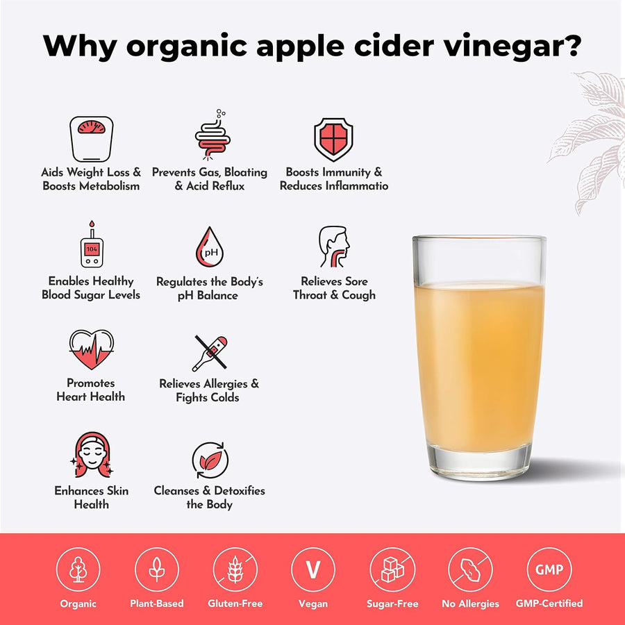 Wellbeing Nutrition Organic Himalayan Apple Cider Vinegar with Mother of Vinegar - 500ml