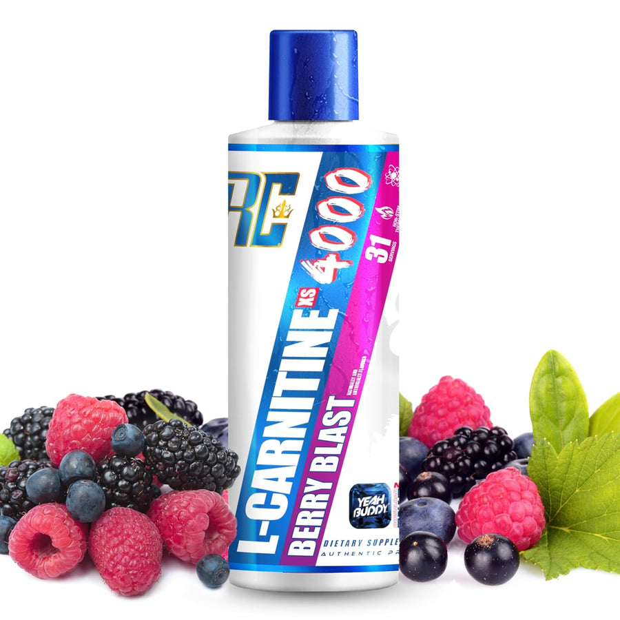 Ronnie Coleman Signature Series L-Carnitine XS 4000 Liquid - 16oz (Berry Blast)