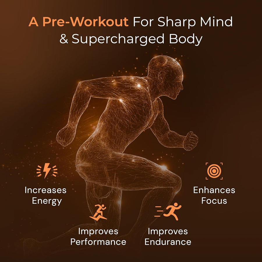 Nutrabay Pro Potent Caffeine Tablets 200mg - 60 Veg Tablets