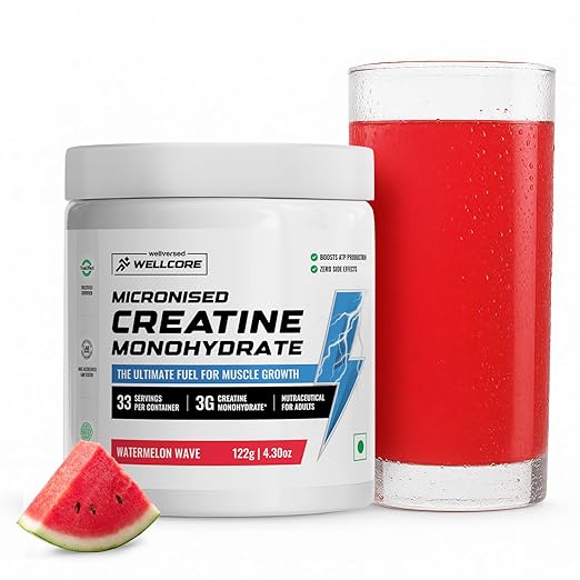 Wellcore Pure Micronised Creatine Powder – 33 Servings & 307g